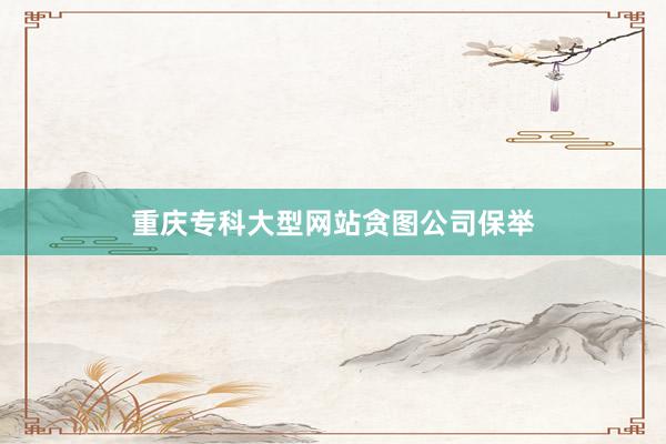重庆专科大型网站贪图公司保举